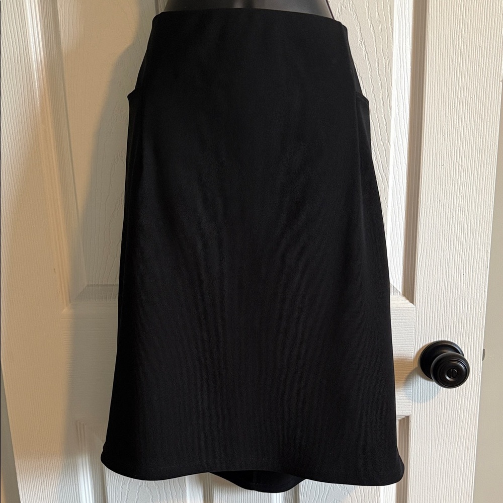 Classic Black A-Line Skirt